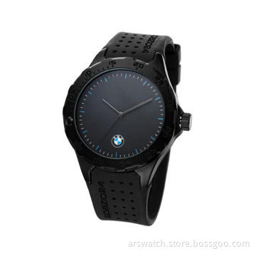 New design fashion sport watches for men, silicon strap/alloy case, 3ATM waterproof, Japan quartz